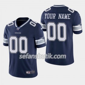 Dallas Cowboys Tröjor Custom Nike Navy Blå 100th - Herr